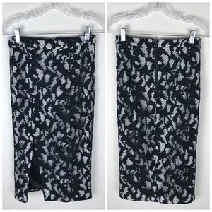 NWT Bardot Black Lace Skirt